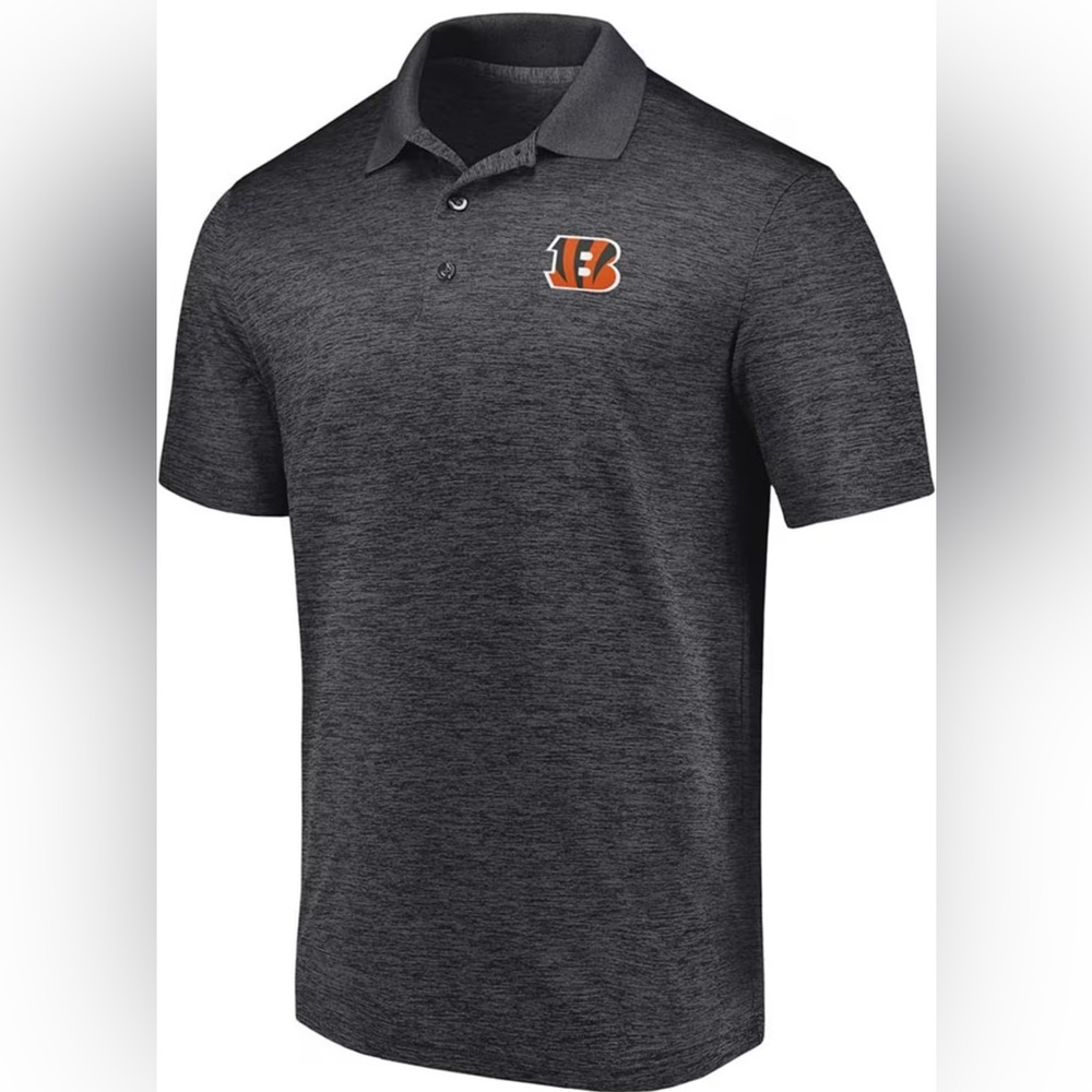 Cincinnati Bengals Mens Short Sleeve Polo NWT